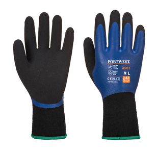 Thermo Pro Glove Blue/Black M Pk12