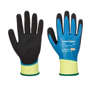 Aqua Cut Pro Glove Blue/Blk S Pk12