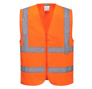 Hi-Vis Band/Brace Vest Org L Pk10