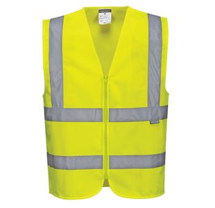 Hi-Vis Band/Brace Vest Ylw M Pk10
