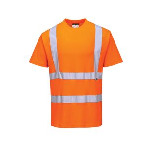 Hi Vis Comfort T-Shirt S/S Org 4Xl