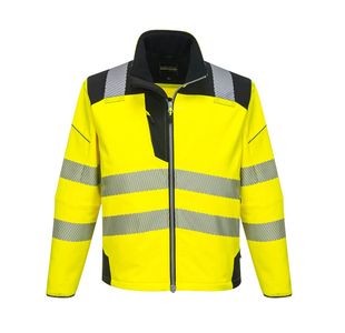 Pw3 Hi-Vis Softshell 3L Ylw/Blk L