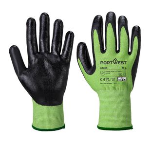 Grn Cut Glv Nit Foam Gn/Blk Xxl Pk12