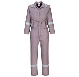 Iona Cotton Coverall Grey Xxxl