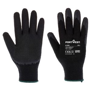 Grip Glove Latex Blk Xxl Pk12