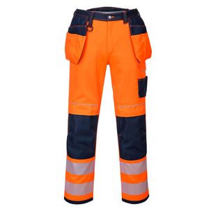 Pw3 Hivis Hol Wk Trs Og/Nvy Short 28