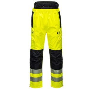 Pw3 Hi-Vis Extreme Rain Trs Yw/Blk M