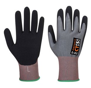Ct Cut E15 Nit Glv Gry/Blk L Pk12