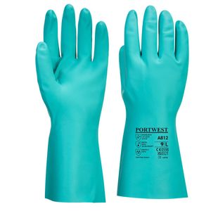 Nitrosafe+ Chemical Gaunt Grn M Pk12