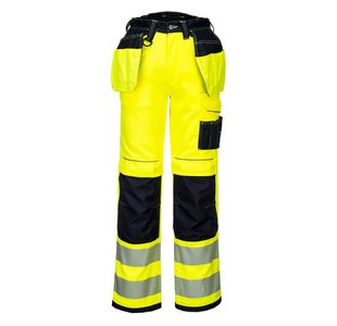 Pw3 Hi-Vis Stretch Hol Trs Yw/Blk 33
