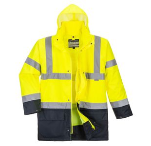 Hi-Vis 5-In-1 Cont Jacket Ylw/Blk S