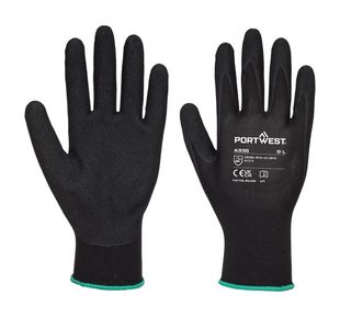 Dermi-Grip Npr15 Nit Glv Blk L Pk12
