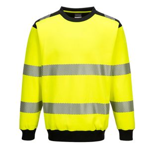 Pw3 Hi-Vis Sweatshirt Ylw/Blk Xxl