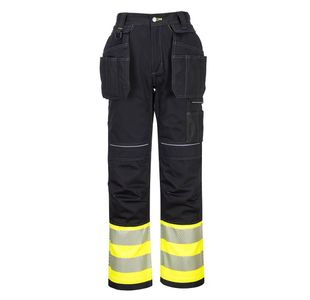 Pw3 Hi-Vis Class 1 Hol Trs Yw/Blk 36