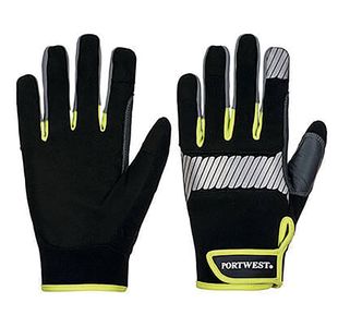 Pw3 Utl Glove 1Pr Blk/Ylw Xl Pk12