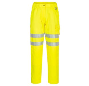 Eco Hi-Vis Work Trousers Yellow 34