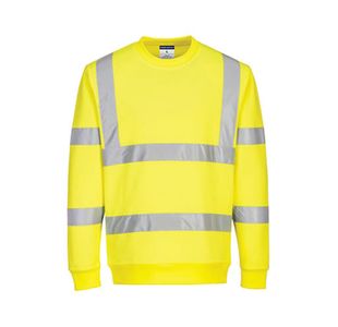 Eco Hi Vis Sweatshirt Ylw 3Xl
