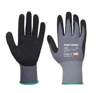 Dermiflex Glove Black Xxxl Pk12