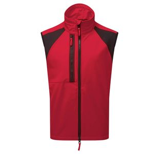 Wx2 Eco Sshell Gilet 2L Deep Red S