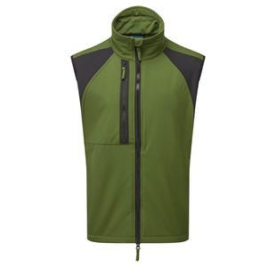 Wx2 Eco Sshell Gilet 2L Olive Grn L