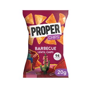 Proper Chips Lentil Chips Bbq Pk24