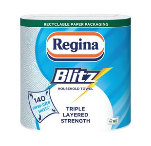 Regina Blitz Hshd Rolls 70Sht/Rl Pk2