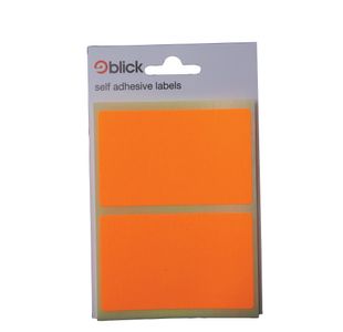 Blick Flrscnt Lbls 50X80Mm Orge P160