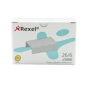 Rexel No56 Staples Metal 6Mm Pk5000