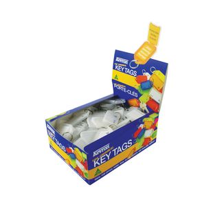Kevron Clicktag Key Tag Clear Pk100