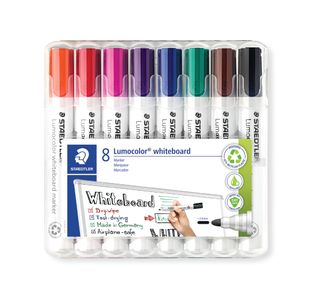 Staedtler Lumo 351 Drywipe Ast Pk8