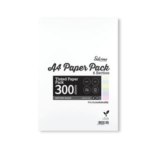 Silvine Tint Paper Sen Plain A4 Pk5