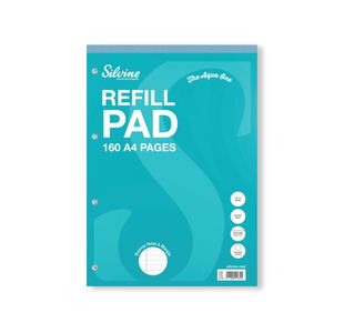 Silvine Narrow Rld Refill Pad A4 Pk6
