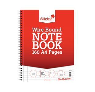 Silvine Lined Wirebnd Rfl Pad A4 Pk6