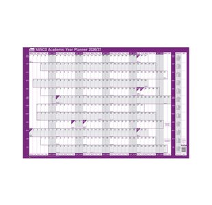 Sasco Academic Planner Unmtd 2026/27