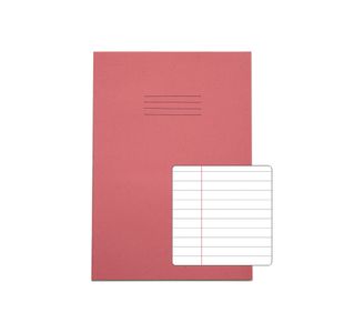 Rhino Exbook 80P F8M Pink A4 Pk50
