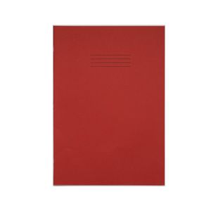 Rhino Exr Book Plain 48 A4+ Red Pk50