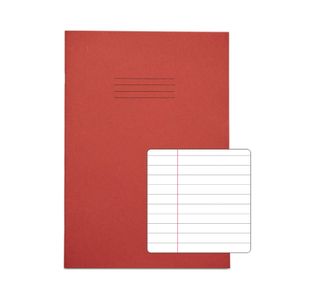 Rhino Ex Bk 80Pg A4 Red Contr Pk50