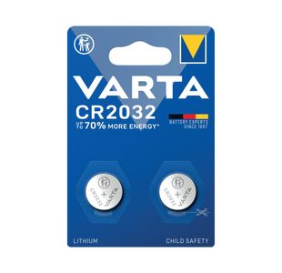 Varta Cr2032 Coin Cell Battery Pk2