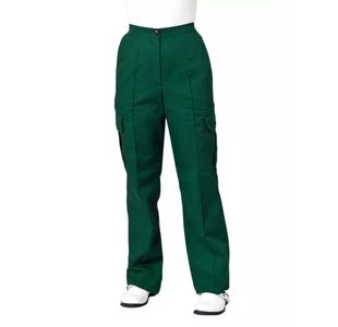 Nurses Cargo Trousers Bottle Grn 42