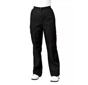 Nurses Cargo Trousers Black 34