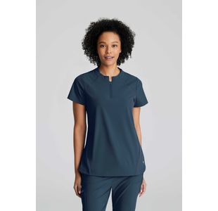 One Flux Scrub Top Steel 3Xl