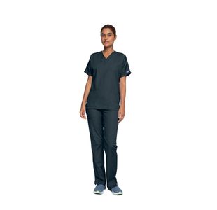 4700 Unisex Scrub Top Pewter 5Xl