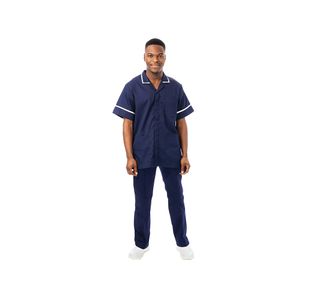 Philip Male Tunic Navy/White 36