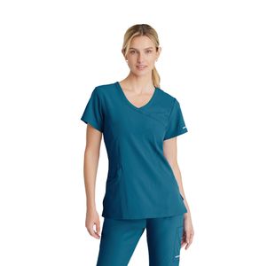 Reliance Womens Scrub Top Bahblu 2Xs