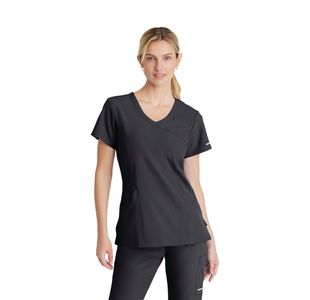 Reliance Womens Scrub Top Pewter 2Xl