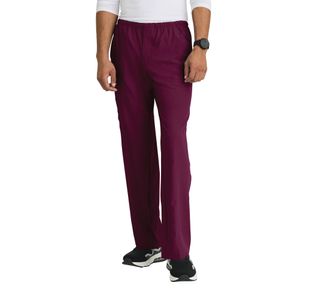 Structure Scrub Trouser Wine L