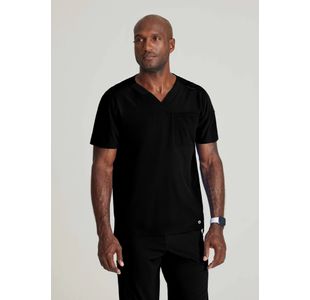 One Velocity Scrub Top Black 2Xl