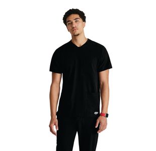 Skt193 Thesis Scrub Top Black Xl