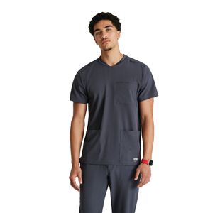 Skt193 Thesis Scrub Top Pewter L