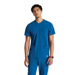 Skt193 Thesis Scrub Top Ro Blue 3Xl